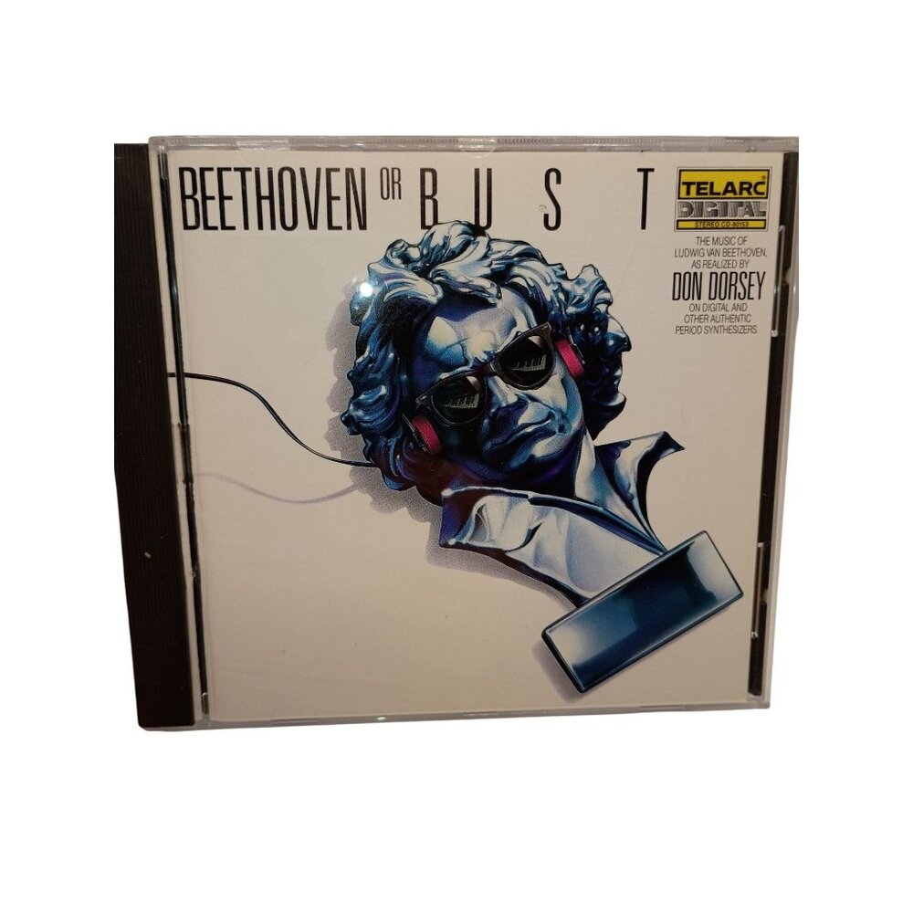 Beethoven Or Bust CD Don Dorsey Telarc Digital 1988 Period Synthesizers Classica